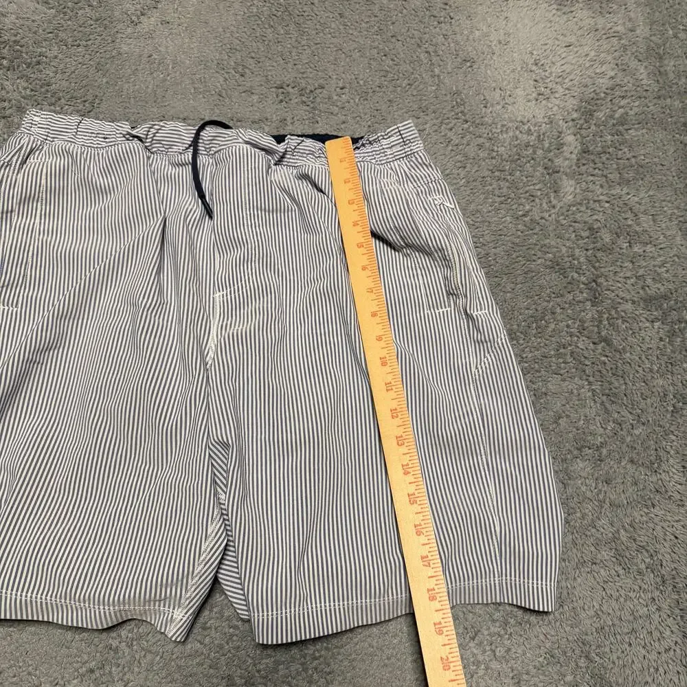 Birddogs Shorts Mens XXL Blue Striped Boom for Your Boomstick Classic Lined